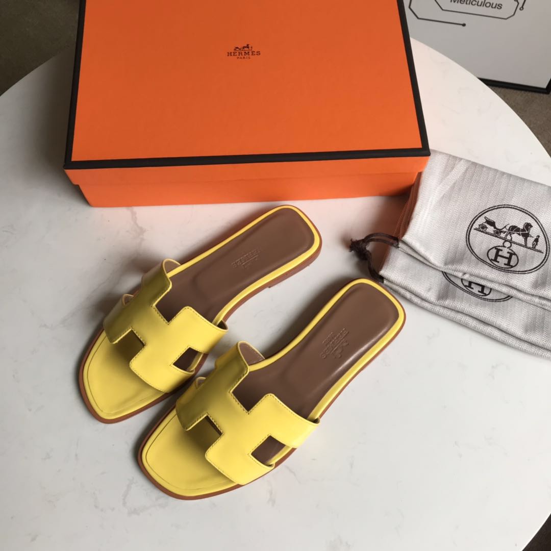 에르메스 올수공 오란 슬리퍼 샌들 페이던트 15